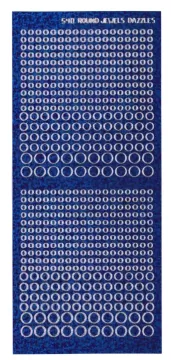 Blue Sparkle Jewel Dazzles™ Stickers